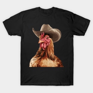 cowboy chicken T-Shirt